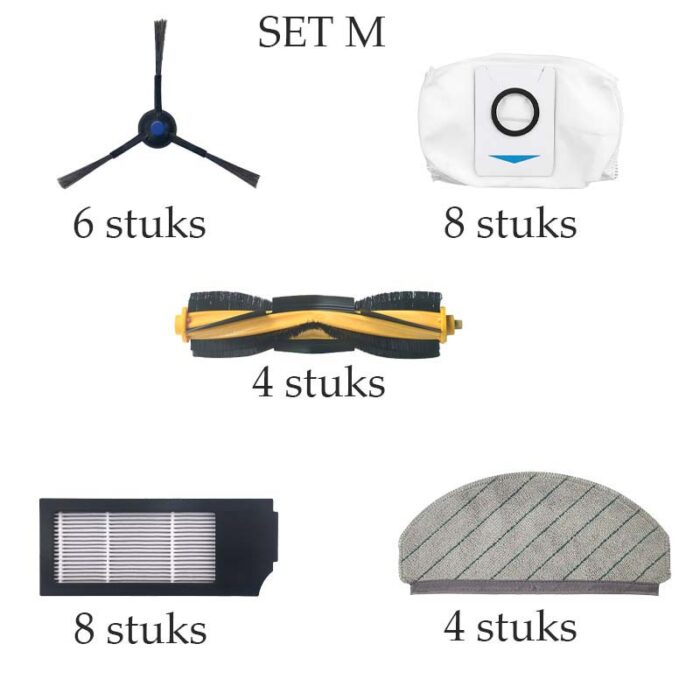 Ecovacs Deebot T10 Plus Ersatzteil-Set mit Wischtuch