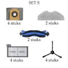 Eufy Clean X8 Pro Ersatzteil-Set mit Wischtuch