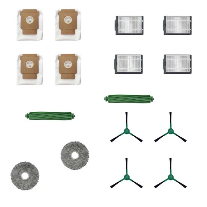 iRobot Ersatzset S mit Wischtuch Jeroen iRobot Roomba Plus 405 Combo vervangingsset met dweil