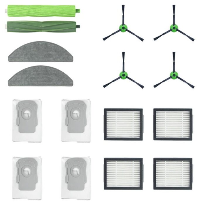 iRobot Ersatzteil-Set mit Wischtuch S grün iRobot E5 i1 vervangingsset