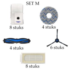 Ecovacs T30 Ersatzteil-Set mit Wischtuch