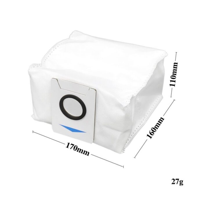 Abmessungen des Staubbeutels Ecovacs Deebot T10 T20 X1 Plus Omni Turbo Staubbeutel Ecovacs Deebot T10 T20 X1 plus Omni Turbo