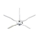 Weiße fünfarmige Seitenbürste Roborock E4 S5 S6 Max Q5+ Q8+ Max+ QRevo