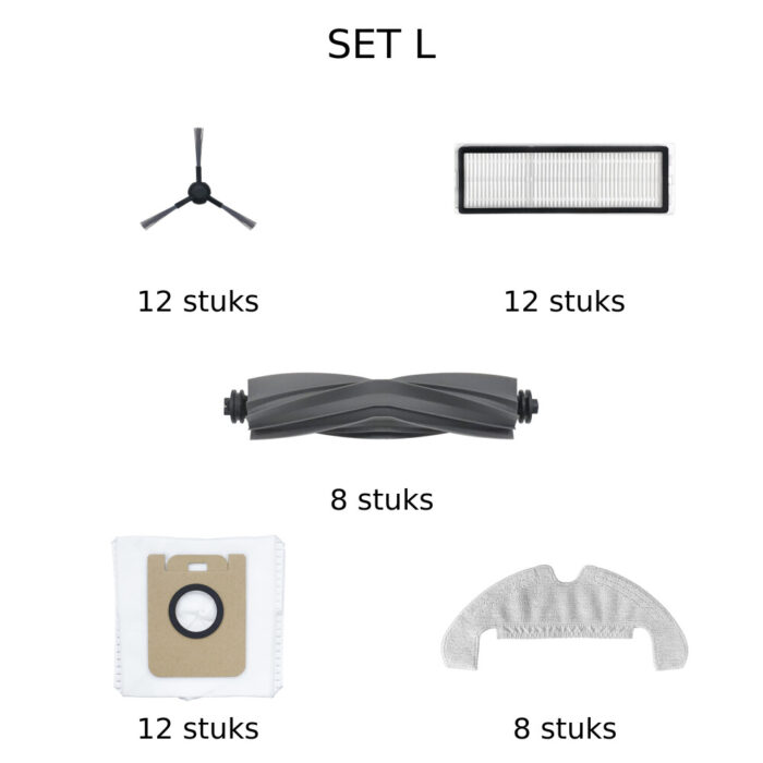 Vervangingsset L voor Dreame D9 Plus
