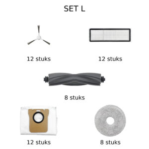 Vervangingsset L voor Dreame S10 Plus