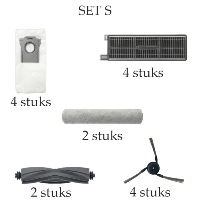 Mova-Z50-Ultra-vervangingsset-S-aantallen Mova Z50 Ultra vervangingsset