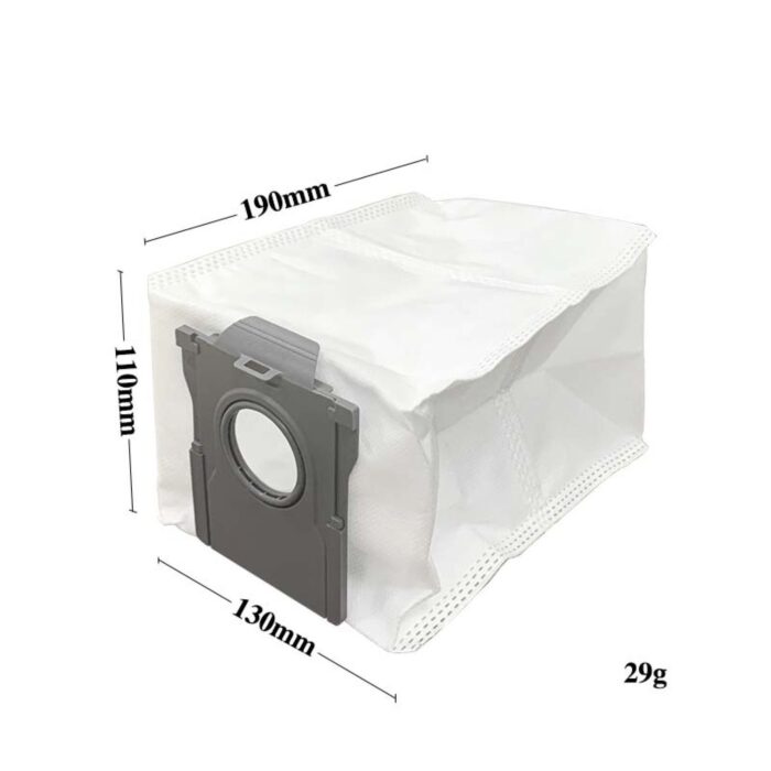 Abmessungen des Staubbeutels Dreame X50 Ultra Complete Staubbeutel Dreame X50 Ultra Complete